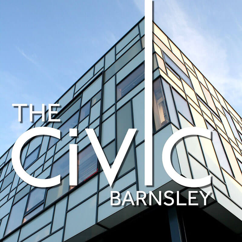 The Civic Barnsley glass exterior