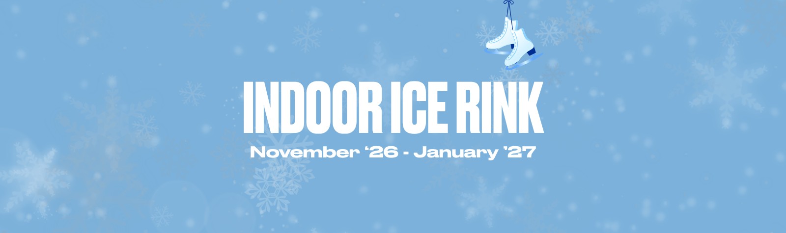 An Indoor Ice Rink is coming to Barnsley Civic!